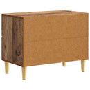 Sengebord Gammelt træ 62 x 34,5 x 48 cm Konstrueret træ