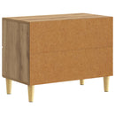 Sengebord Artisan-eg 62 x 34,5 x 48 cm Konstrueret træ