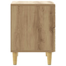 Sengebord Artisan-eg 62 x 34,5 x 48 cm Konstrueret træ
