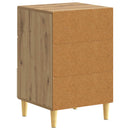 Sengebord Artisan-eg 43 x 39,5 x 66,5 cm Konstrueret træ