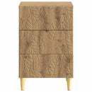 Sengebord Artisan-eg 43 x 39,5 x 66,5 cm Konstrueret træ