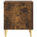 Sengebord Røget eg 43 x 34,5 x 50 cm Konstrueret træ