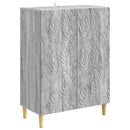 Sideboard Grå Sonoma 66 x 34,5 x 90 cm Konstrueret træ
