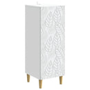 Sideboard Hvid 33 x 34,5 x 90 cm Konstrueret træ