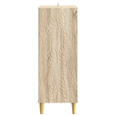 Sideboard Sonoma-eg 33 x 34,5 x 90 cm Konstrueret træ