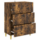 Skuffeskab 66 x 34,5 x 90 cm Konstrueret træ Røget eg