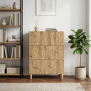 Skuffeskab 66 x 34,5 x 90 cm Konstrueret træ Artisan-eg