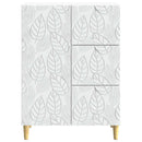 Sideboard Hvid 66 x 34,5 x 90 cm Konstrueret træ