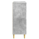 Sideboard Betongrå 66 x 34,5 x 90 cm Konstrueret træ