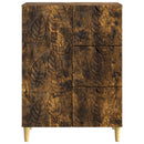 Sideboard Røget eg 66 x 34,5 x 90 cm Konstrueret træ