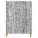 Sideboard Grå Sonoma 66 x 34,5 x 90 cm Konstrueret træ