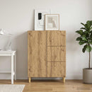 Sideboard Artisan-eg 66 x 34,5 x 90 cm Konstrueret træ