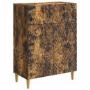 Sideboard Røget eg 66 x 34,5 x 90 cm Konstrueret træ