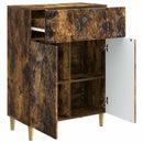 Sideboard Røget eg 66 x 34,5 x 90 cm Konstrueret træ