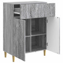 Sideboard Grå Sonoma 66 x 34,5 x 90 cm Konstrueret træ