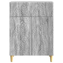 Sideboard Grå Sonoma 66 x 34,5 x 90 cm Konstrueret træ