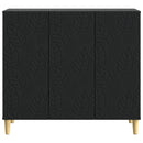 Sideboard Sort 89 x 34,5 x 80 cm Konstrueret træ