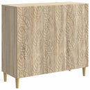 Sideboard Sonoma-eg 89 x 34,5 x 80 cm Konstrueret træ