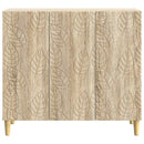 Sideboard Sonoma-eg 89 x 34,5 x 80 cm Konstrueret træ