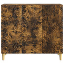 Sideboard Røget eg 89 x 34,5 x 80 cm Konstrueret træ