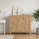 Sideboard Artisan-eg 89 x 34,5 x 80 cm Konstrueret træ