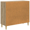 Sideboard Artisan-eg 89 x 34,5 x 80 cm Konstrueret træ