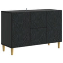 Sideboard Sort 89 x 34,5 x 60 cm Konstrueret træ