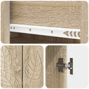 Sideboard Sonoma-eg 89 x 34,5 x 60 cm Konstrueret træ
