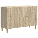 Sideboard Sonoma-eg 89 x 34,5 x 60 cm Konstrueret træ
