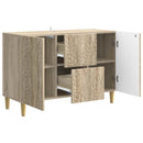 Sideboard Sonoma-eg 89 x 34,5 x 60 cm Konstrueret træ