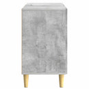 Sideboard Betongrå 89 x 34,5 x 60 cm Konstrueret træ