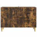 Sideboard Røget eg 89 x 34,5 x 60 cm Konstrueret træ