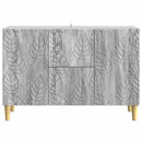 Sideboard Grå Sonoma 89 x 34,5 x 60 cm Konstrueret træ