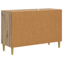 Sideboard Artisan-eg 89 x 34,5 x 60 cm Konstrueret træ