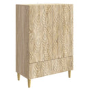 Sideboard Sonoma-eg 66 x 34,5 x 95 cm Konstrueret træ