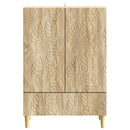 Sideboard Sonoma-eg 66 x 34,5 x 95 cm Konstrueret træ
