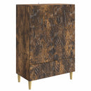 Sideboard Røget eg 66 x 34,5 x 95 cm Konstrueret træ