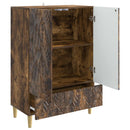 Sideboard Røget eg 66 x 34,5 x 95 cm Konstrueret træ