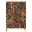 Sideboard Røget eg 66 x 34,5 x 95 cm Konstrueret træ