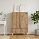 Sideboard Artisan-eg 66 x 34,5 x 95 cm Konstrueret træ