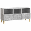 TV-skab 102 x 34,5 x 50 cm Betongrå Konstrueret træ