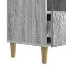 TV-skab 102 x 34,5 x 50 cm Grå Sonoma Konstrueret træ