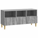 TV-skab 102 x 34,5 x 50 cm Grå Sonoma Konstrueret træ