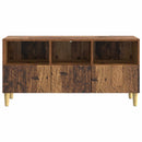 TV-skab 102 x 34,5 x 50 cm Gammelt træ Konstrueret træ