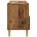 TV-skab 102 x 34,5 x 50 cm Gammelt træ Konstrueret træ