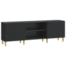 TV-skab 150 x 31 x 50 cm Sort Konstrueret træ