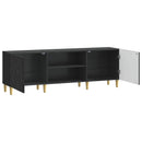 TV-skab 150 x 31 x 50 cm Sort Konstrueret træ