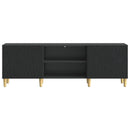 TV-skab 150 x 31 x 50 cm Sort Konstrueret træ