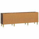 TV-skab 150 x 31 x 50 cm Røget eg Konstrueret træ