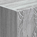 TV-skab 102 x 34,5 x 50 cm Grå Sonoma Konstrueret træ
